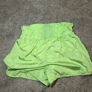 Free people track shorts